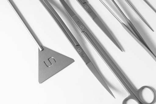 uns-sr-aquaristik-scissors-tweezers-sand-flattener-set